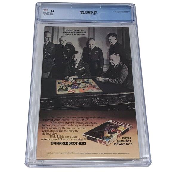 New Mutants (Vol 1) #25 - CGC 8.5 (Marvel, 1985) - Direct Edition - Picture 2 of 2